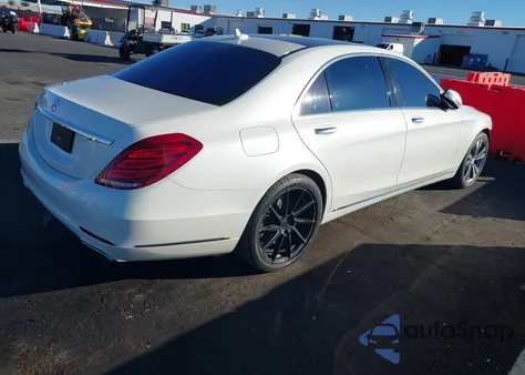 2015 Mercedes-Benz S 550 z USA, uszkodzony, nr VIN WDDUG8CB5FA182361